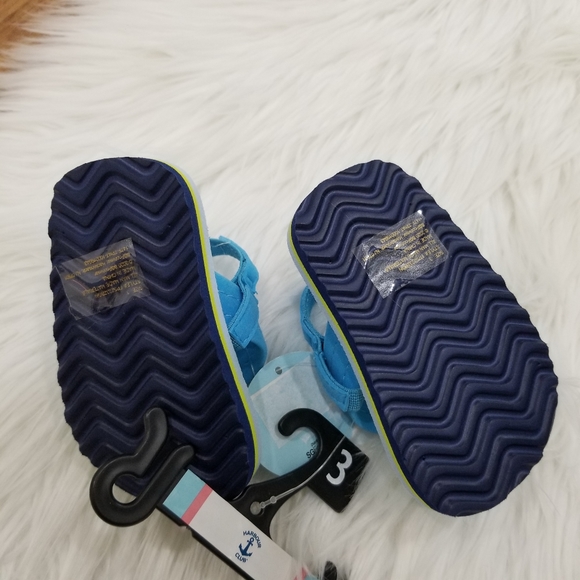 Harbor Club Blue Sandals for Baby. - Picture 5 of 6